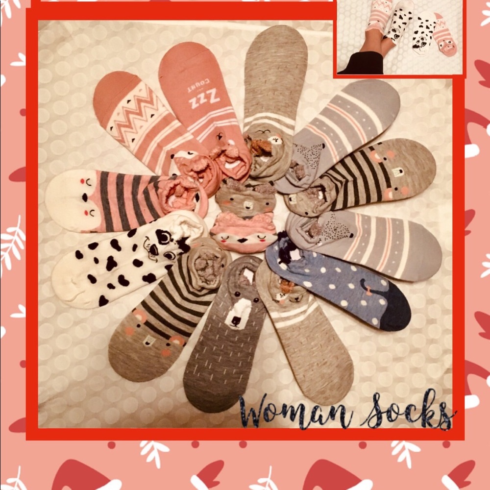Woman 5/Pair Cute Holiday Eco friendly - Picture 2 of 7